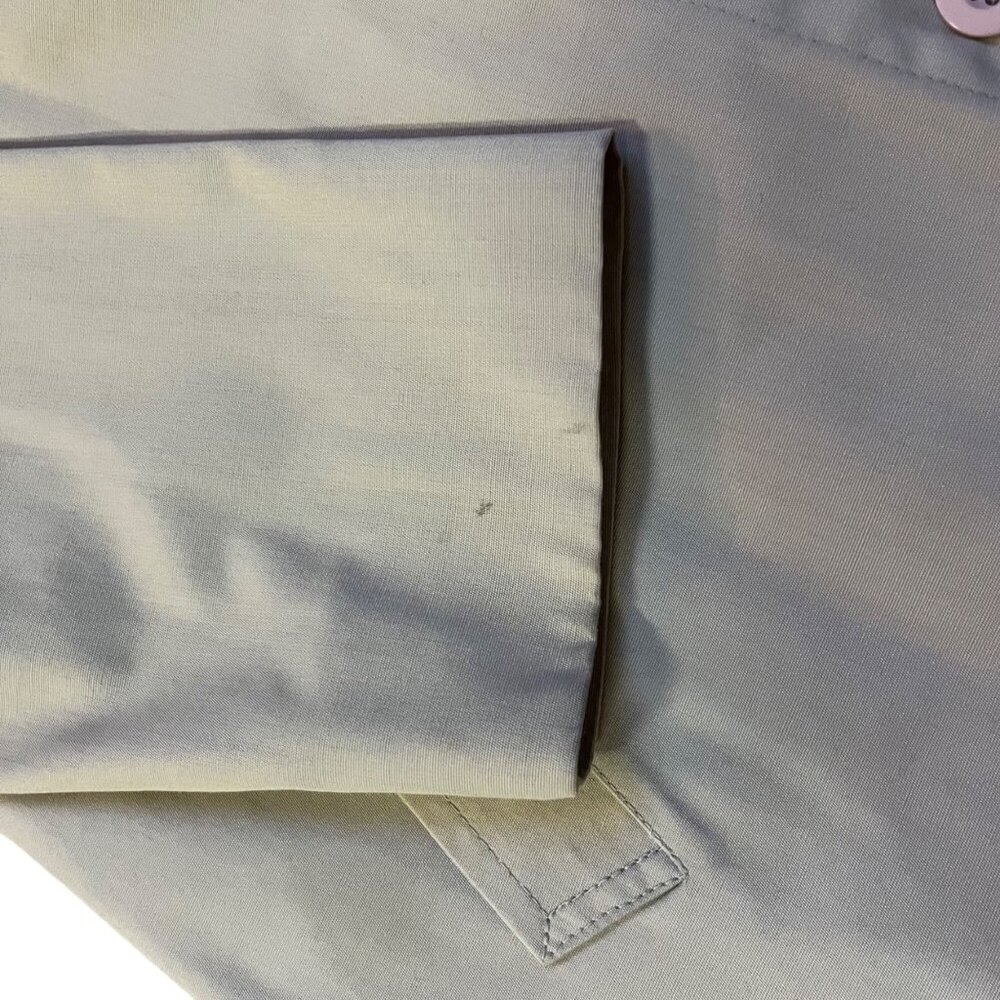 Vintage London Fog Trench Coat Womens 6P Petites Used Khaki Lined *No Belt - Picture 11 of 14